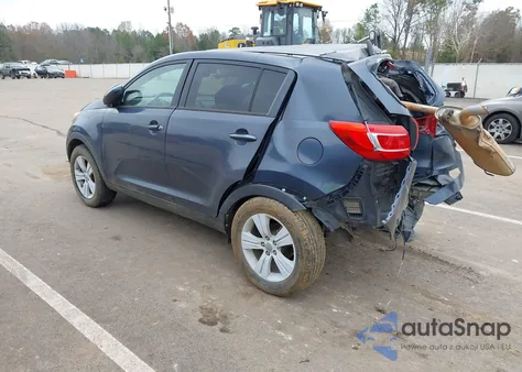 2012 Kia Sportage Lx from USA, damaged, VIN KNDPB3A20C7199928